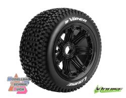 LOUT3245B#B-Viper medium-soft auf Felge schwarz hinten 24mm (2)