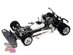 H2009#MRX7 1:8 Verbrenner Glattbahn Chassis 4WD Kit Spec
