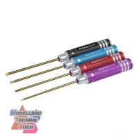 RA50350#Rockamp Set Innensechskant 1.5 / 2.0 / 2.5 / 3.0mm HSS T