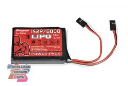 BT8082#Graupner Senderakku 1S2P / 6000