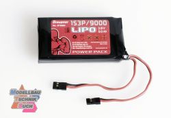 BT8084#Graupner Senderakku LiPo 1S3P/9000 3.8V TX