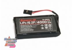 S8345.1#Graupner Senderakku LiPo 1S2P/4000 TX