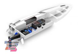 TRX103076-4-GRN#SPARTAN SR 36-Zoll Rennboot Brushless RTR, gr�n