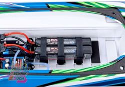 TRX103076-4-GRN#SPARTAN SR 36-Zoll Rennboot Brushless RTR, gr�n