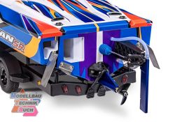 TRX103076-4-RED#36-Zoll Rennboot mit Brushless, o. Akku, rot
