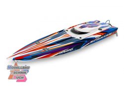 TRX103076-4-ORNG#orange 36-Zoll Rennboot mit Brushless, o. Akku 