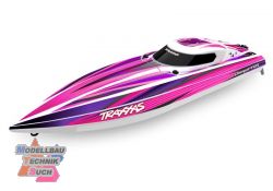 TRX106064-4-PINK#DISRUPTOR pink , V-Rumpf  ohne Akku + Ladeger�t