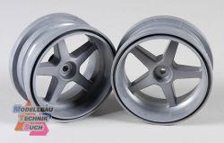 3105/02#Felge 1:6 silber, 2St. f�r Truck