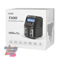 SK100162#SkyRC T100 AC Ladeger�t LiPo 2-4s 5A 2x50W