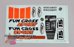 6155/02#Aufklebersatz FUN CROSS Set