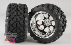 6231/07#Stadium-Truck Reifen S, 14mm, verklebt, 2St.
