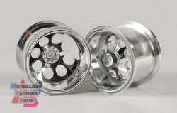 6232/04#Stadium-Truck Felgen 14mm verchromt, 2St.