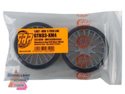 GTK03-XM4#GRP 1:8 GT XM4 Profil T03 REVO Komplettrad Soft-Medium