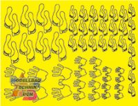 Airbrush Maske Hands & Feet