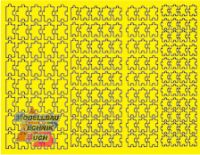 Airbrush Maske Puzzle Pieces