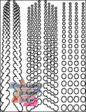 Airbrush Maske Dot Matrix