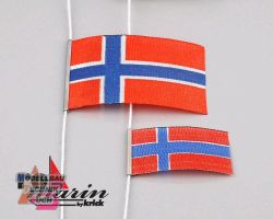 ro1365#Flagge Norwegen 2 St�ck