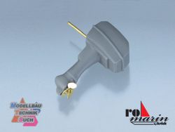 ro1404#Au�enbordmotor-Attrappe Ma�stab 1:25