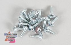 6715/09#Linsen-Blechschraube mit Flansch 2,9x9,5, 15St.