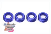 FM338BL#Zentrierung#Kugelschraube, 10mm, blau