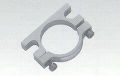 PV0438#Alu H�henleitwerkshalter - SILBER - (Raptor 60/90)