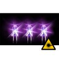 3mm Superhelle LED ultra violett 300mcd 20� 3.1V