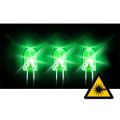 Hyperhelle 5mm LED gr�n 15000mcd 20� 5mm 3.0V