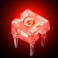 Superhelle SuperFlux LED rot 2000mcd 120� 2.4V