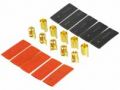 600157#Goldkontakt , �6,5mm ,5 Paare