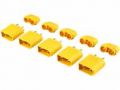 600198#Goldkontakt, XT90-S, 5 Stecker