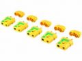 600199#Goldkontakt, XT90-S, Anti-Spark, 5 Buchsen