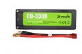 CD33002S#D-Power CD-3300/2S Lipo 7.4V 2S 45C mit T-Stecker