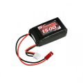 R05201#Robitronic LiPo Akku 1500mAh 2S AAA Hump Size Empf�ngerpa