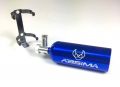 2320076#Aluminium Lachgas - Druckflasche blau