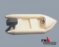 ro1577#Schlauchboot mit Au�enbordmotor-Atrappe 1:25