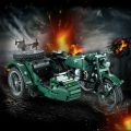 C51021#Cada RC Milit�r Bausteinmotorrad