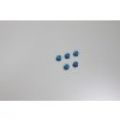 K.1-N3043NA-B#NYLON-SCHLOSSMUTTERN M3X4.3 ALU BLAU
