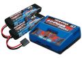 TRX2991GX#DUAL EZ-Peak Plus-Lader 2972G + 2x 2S Lipo 7600mAh 286