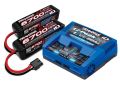 TRX2997G#LIVE EZ-Dual Plus-Lader 2973G + 2x 4S Lipo 6700mAh 2890
