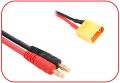 3040070#Ladekabel 4mm Goldkontaktstecker - XT90 300mm