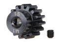 TRX6487R#Motorritzel 15Z Stahl geh�rtet f�r 5mm Welle (Modul 1)