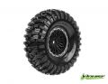 LOUT3370VB#CR-Sixgear 1.9 supersoft auf Felge schwarz 12mm (2)