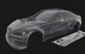 08180L#Karosserie-Set BMW M3 glasklar