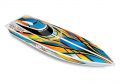 TRX38104-8ORNG#BLAST weiss/orange, Brushed, mit Akku und USB-C L