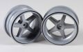 3105/02#Felge 1:6 silber, 2St. f�r Truck