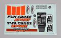 6155/02#Aufklebersatz FUN CROSS Set