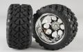 6231/07#Stadium-Truck Reifen S, 14mm, verklebt, 2St.