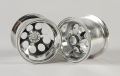 6232/04#Stadium-Truck Felgen 14mm verchromt, 2St.