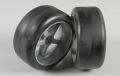 6416/09#Slick-Reifen M1/63mm 1:6 verklebt, 2St.